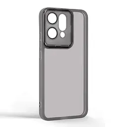 Защитный чехол для OPPO Reno14 5G, Shade, черный, TPU+PC, матовый, защита всего корпуса, панель-накладка, противоударный, с высокими бортами, амортизирует удары при падениях, ArmorStandart (ARM87424) - мініатюра 2