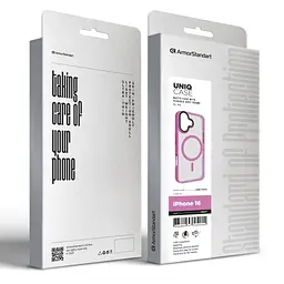 Чохол до мобільного телефона Armorstandart Uniq MagSafe Apple iPhone 16 Violet (ARM79499) - мініатюра 2