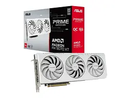 Видеокарта Asus PRIME-RX9070XT-O16G-WHITE
