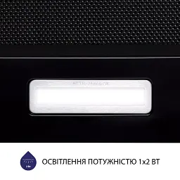 Витяжка телескопічна Minola HTLS 6634 BLF 1000 LED GLASS - мініатюра 5