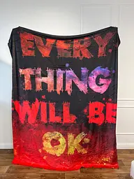 Плед 3D мотиваційний "EVERY THING WILL BE OK №2" 12827 160х200 см - мініатюра 2