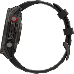 Смарт-годинник Garmin Fenix 8 Pro AMOLED Sapphire 47mm Carbon Gray DLC Titanium with Black/Pebble Gray Silicone Band (010-03198-01) [145042] - мініатюра 5