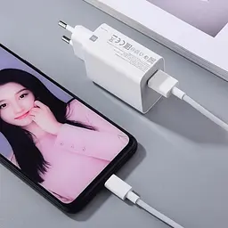 Мережевий зарядний пристрій XiaomiXiaomi 67W HyperCharge Combo (Type-A) кабель Type-C BHR9465EU White - мініатюра 6