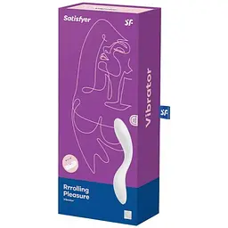 Вібратор Satisfyer Rrrolling Pleasure Білий Жемчужна - мініатюра 5