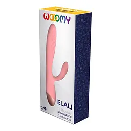 Вібратор-кролик Wooomy Elali Pink Rabbit Vibrator - мініатюра 5