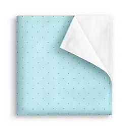 Пелюшка багаторазова Cosas непромокаюча Mini Dots 100x120 см, блакитна - мініатюра 2