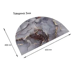 Вологопоглинаючий килимок Sticker Wall 400х600х3мм SW-00002548 - мініатюра 3