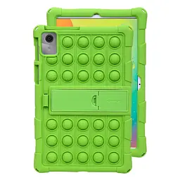 Чохол SoftGel Kids дитячий pop-it Lenovo Tab M11 TB330 TB331 Зелений - мініатюра 2