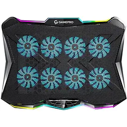 Охолоджувальна підставка для ноутбука до 17,3 дюйма GamePro GPCP-680 8xfans - мініатюра 2