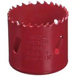 Пила кільцева Yato Bi-metal HSS M3, 48мм з адаптером 16 мм (YT-3323)