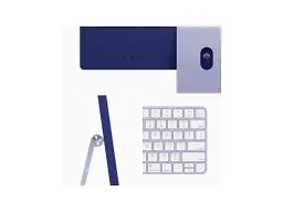 Моноблок Apple iMac 24 M1 Purple 2021 (Z130000NV) - мініатюра 4