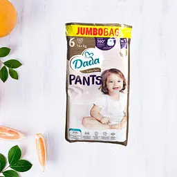 Підгузки-трусики Dada Extra Care Jumbobag 6 16+кг 62шт