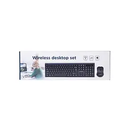 Комплект Gembird KBS-WM-03-UA Wireless Black (KBS-WM-03-UA) - мініатюра 3