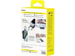 Зовнішній акумулятор (Power Bank) BASEUS EnerFill FC21 Qpow 3 Ultra 20000mAh 22.5W Black (E0027M00) - мініатюра 9