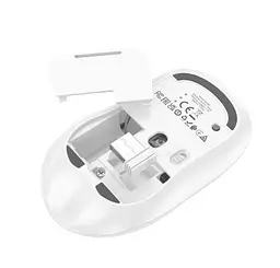Миша Hoco GM25 Royal dual-mode бездротова 2 режими біла - мініатюра 2