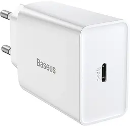 Зарядний пристрій Baseus Speed Mini Quick Charger 1C 20W EU white (CCFS-SN02) - мініатюра 3