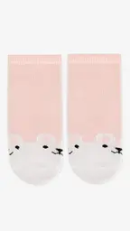 Шкарпетки для дівчинки Very Socks Зайчик 80-92 см Рожевий (2000999236501) - мініатюра 2