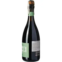 Ігристе вино Medici Ermete Quercioli Lambrusco Reggiano Frizzante DOC червоне сухе 11% 0.75 л - мініатюра 3
