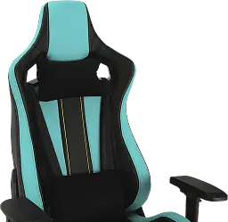 Геймерське крісло GT Racer чорне з ментоловим (X-0715 Black/Mint) - мініатюра 6