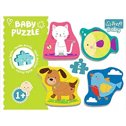 Пазли Trefl Baby Classic Тваринки - мініатюра 2