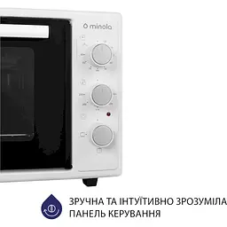 Електрична піч Minola Foe 4815 WH - мініатюра 3