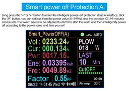 Wi-Fi ватметр Atorch S1 вольтметр цифровий амперметр розумна розетка - мініатюра 5