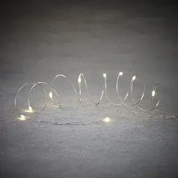 Електрогірлянда-струна Luca Lighting 10 лампочок 1 м класичний білий (8720362037095) - мініатюра 2