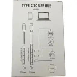 Концентратор Dynamode USB Type-C + USB-A to 1хUSB-C 3.0 1хUSB-A 3.0 2xUSB-A 2.0 dark grey (DM-UH-314AC) - мініатюра 6
