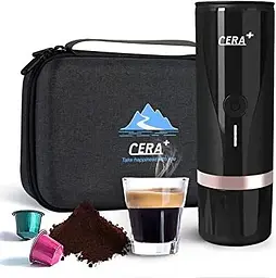 Портативна кавомашина OldBro CERA+ Máquina Travel Espresso Coffee Maker Outdoor для меленої кави та капсул Nespresso - мініатюра 2