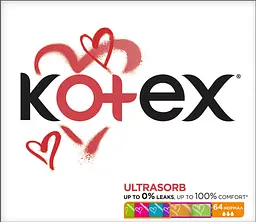 Гігієнічні тампони Kotex UltraSorb Normal 64 шт  - мініатюра 2