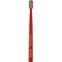 Зубна щітка Curaprox Velvet 12460 теракотова з сірим - мініатюра 2