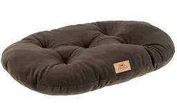 Подушка для собак та котів Ferplast Relax Microfleece 78/8 темно-сіра 78x50 см 83307823