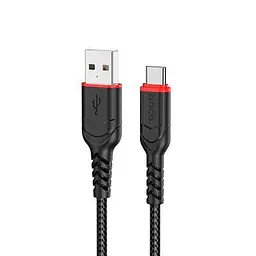 Кабель Hoco X59 Pisces Cable USB to Type-C 2,4A 1m Black