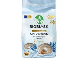 Пральний порошок BIOBLYSK 2,5 кг фумований “Universal & Pearl Delight Niche Perfume”