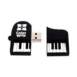 USB флеш накопичувач ColorWay Piano 64 GB 3.0 Black (CW-USBPO64) - мініатюра 6