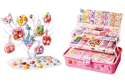 Набір для дівчаток "Cream Guka Set" в саквояжі 258дет L5271 р.26,5 x 14 x 12см