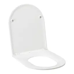 Унітаз підвісний Qtap Scorpio безободковий Ultra Quiet з сидінням Soft-close QT1433053EUQW, Білий - мініатюра 10