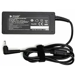 Блок живлення до ноутбуку PowerPlant DELL 220V, 19.5V 65W 3.34A (4.0*1.7) (DL65G4017) - мініатюра 1