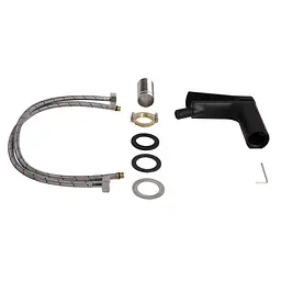 Змішувач для біде Qtap Slavonice QTSLA255BLM45922 Black Matt - мініатюра 4