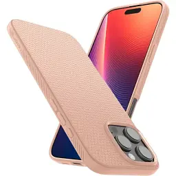 Чохол Spigen Liquid Air Rose Titanium для iPhone 16 Pro (ACS08692) - мініатюра 2