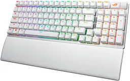 Клавіатура ASUS ROG Strix Scope II NX Snow Wireless EN RGB White (90MP037A-BKUA30) - мініатюра 5