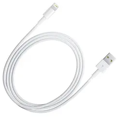 Кабель USB 2.0 AM-Lightning M , 1.0м, білий - мініатюра 2