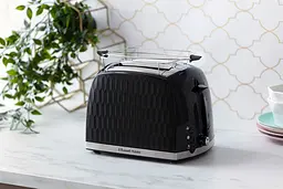 Тостер Russell Hobbs Honeycomb (26061-56 Black) - мініатюра 2