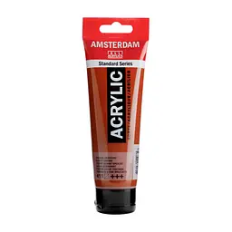 Фарба акрилова Amsterdam 411, Сієна палена 120 мл