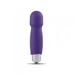 Міні-вібратор Toyz4lovers Mini Finger Fan Wand, 9 см (фіолетовий)