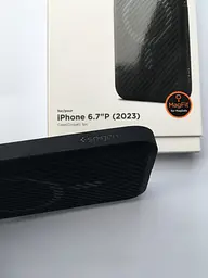 Оригінальний протиударний чохол Iphone 15 Pro Max Spigen Core Armor MagSafe (MagFit) Black ACS06442 - мініатюра 10