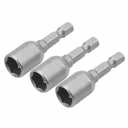 Головка магнітна Tolsen 10 мм 1/4" х48 мм 3 шт (77825)