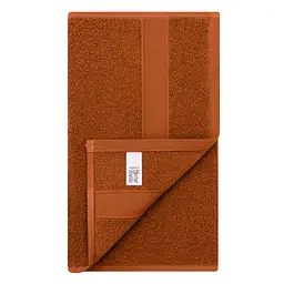 Рушник махровий Ardesto Splendid 30х50см, 100% бавовна, теракотовий (ART2330TE) - мініатюра 3