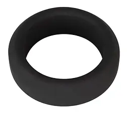 Ерекційне кільце Black Velvets Cock Ring 3.2 см чорний - мініатюра 4