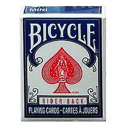 Карти гральні United States Playing Card Company Bicycle Rider Back Mini (blue) (L1720-7470A)